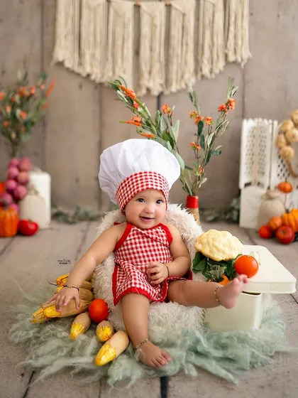Kicking back and relaxing after a long day of "cooking". A playful and funny shot.