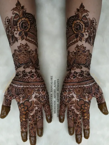 Azra Mehendi - Mehendi Artistry Full Bridal Mehendi photo 53