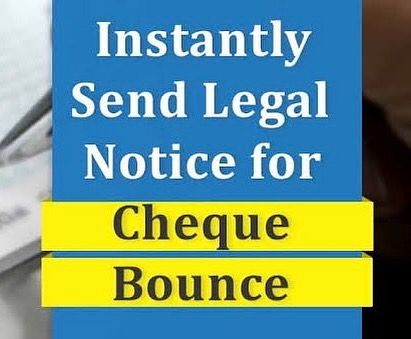For cheque bounce matters, the first step is often a formal legal notice. I provide services to instantly send the required notice, initiating the legal process for recovery efficiently.