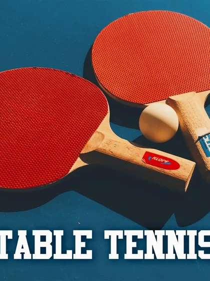 Our professional-grade table tennis rackets and balls are ready for your next match. We provide quality equipment for the best possible playing experience.