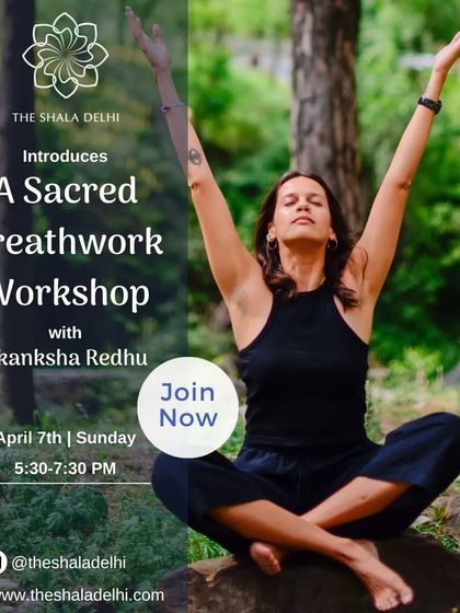Join our Sacred Breathwork Workshop to dive into tranquility. This practice has incredible benefits, from improving sleep and reducing stress to boosting creativity and regulating the nervous system.