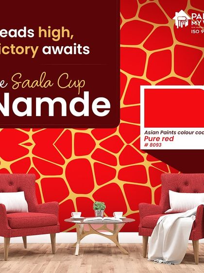 Paint My Walls - Painting Services IPL Fan Walls: Wear Your Team's Colors photo 6