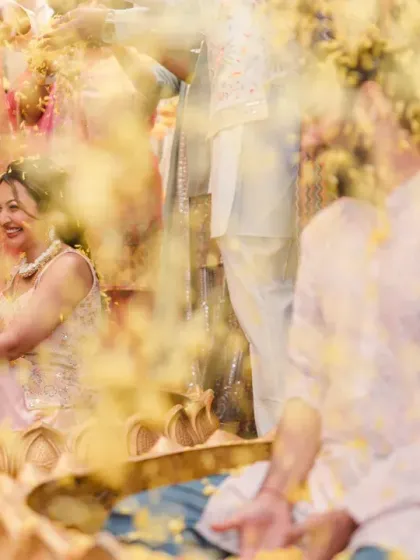 WhatKnot - Wedding Photography & Videography The Haldi Edit: Colours, Chaos & Laughter photo 20