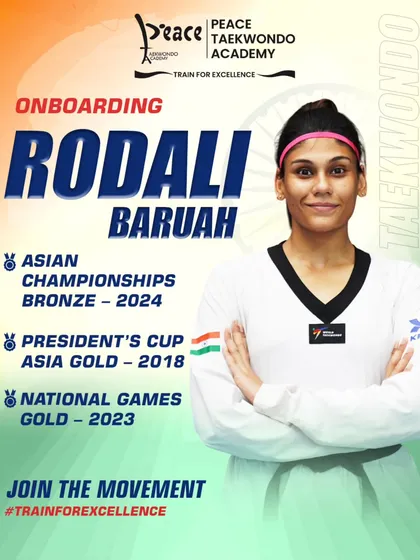 We are thrilled to welcome Rodali Baruah, an Asian Championships bronze medalist and National Games gold medalist, to the PTA family. Her experience and grit are a huge asset to our team.
