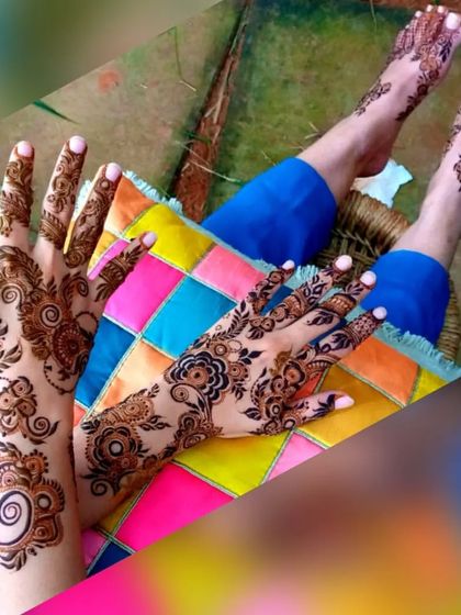 Henna by Arsh - Special Occasion Henna Intricate Foot & Ankle Henna photo 3