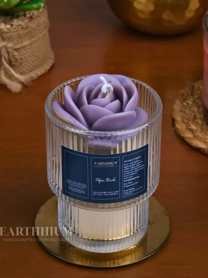 This lavender 'After Dark' candle is perfect for your bedside table, with a calming scent to help you relax before sleep.