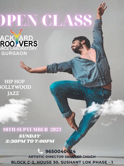 Here are the details for our September open dance class. It's a wonderful opportunity for beginners to step onto the dance floor without any commitment.