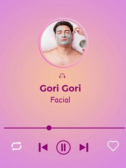 Adding a bit of fun to skincare. A facial isn't just a treatment, it's a way to relax and get that "gori gori" glow.
