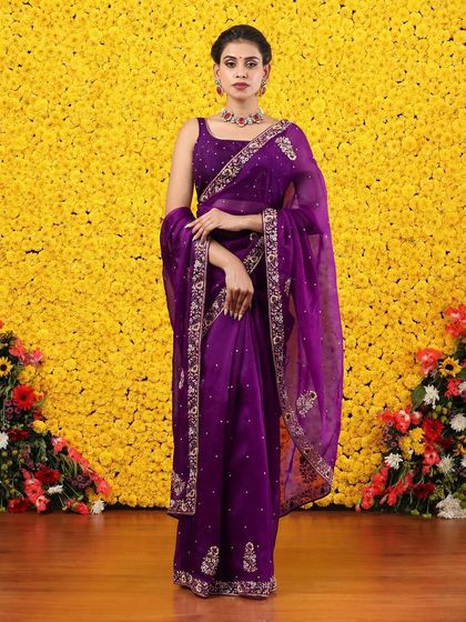 Signature Organza Sarees photo 18