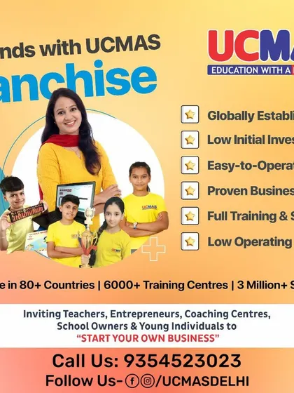 This is your opportunity to join the world's most loved and largest education franchise. We are inviting passionate teachers, entrepreneurs, and school owners to start their own business with a globally established brand that offers a proven model, low investment, and full training and support.