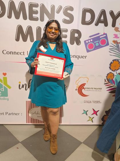 Feeling happy and grateful for the recognition from The Women's Circle. It's a wonderful feeling to see my hard work appreciated.