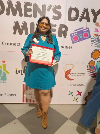 Feeling happy and grateful for the recognition from The Women's Circle. It's a wonderful feeling to see my hard work appreciated.