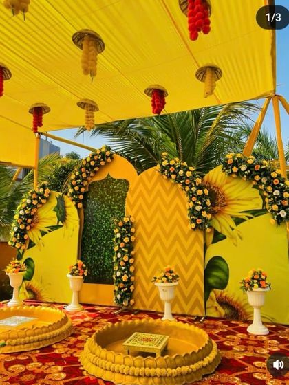 Decor Duniya - Wedding Decoration Haldi & Mehendi Sajawat photo 14