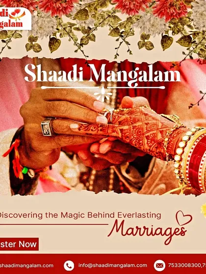 We help you discover the magic behind everlasting marriages. It starts with finding the right person, and that journey begins with a simple registration.