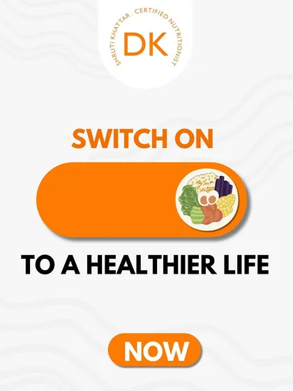 It's time to switch on to a healthier life. The journey starts now, with one small, positive choice at a time. Let's flip that switch together.