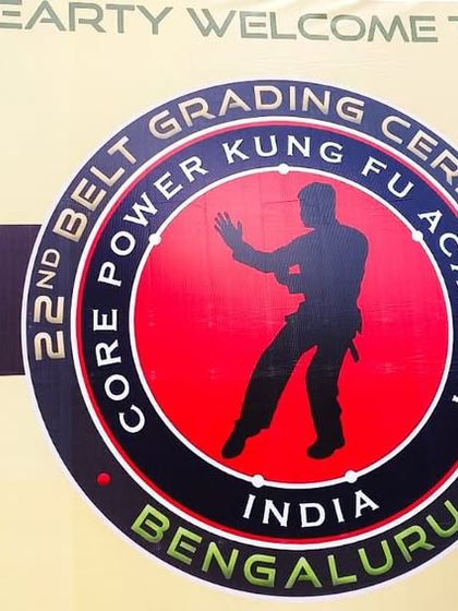 Another one of our dedicated instructors at the 22nd Belt Grading Ceremony in Bengaluru.