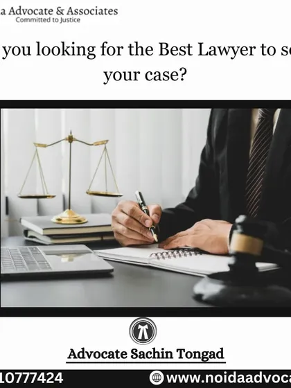 Are you looking for the best lawyer to solve your case? As a top family lawyer in Greater Noida, we have the experience to handle your case effectively.