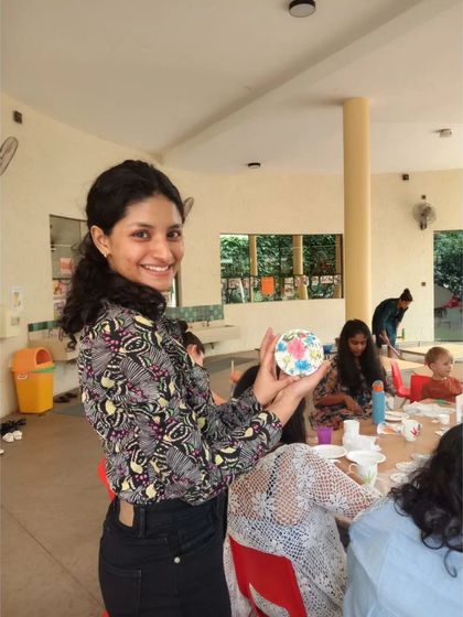 Megha Vinod - Art Workshops Lippan Art: Traditional Mud & Mirror Craft photo 4