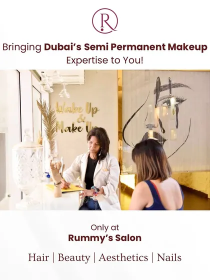 This image represents my mission: bringing Dubai's semi-permanent makeup expertise to you. I offer a range of aesthetic services in a professional and welcoming environment.