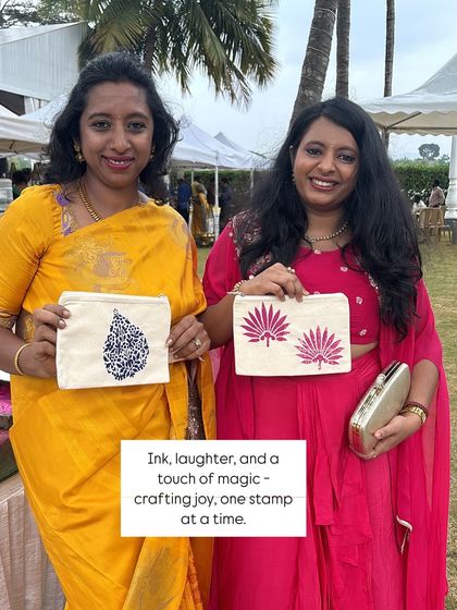 Amoha Prints - Live Block Printing Stations for Events Weddings & Celebrations photo 9