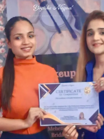 A proud moment, awarding an internationally valid certificate to a talented student. Completing the pro course is the first step towards a successful career, and I am here to guide you through it.