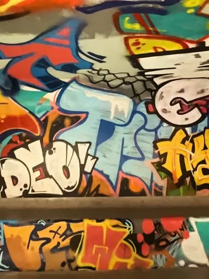 A shot of the Graff Overload space, showing how the different styles and colors clash and combine to create a chaotic harmony. This is what we've been perfecting for years.