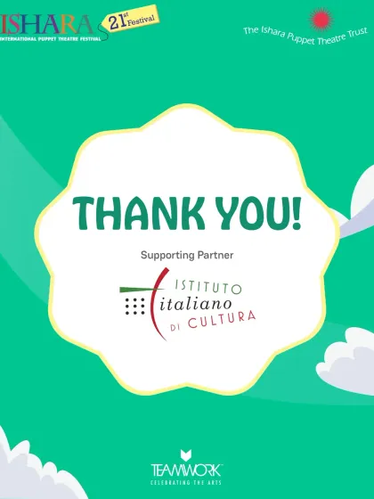 Our sincere gratitude to one of our supporting partners, the Istituto Italiano di Cultura. We have extensive experience in building and maintaining partnerships with international cultural bodies.