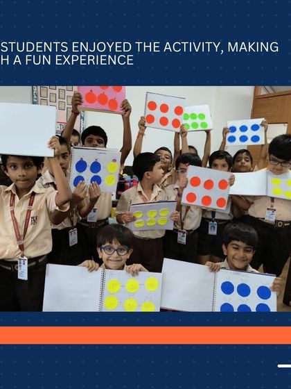 The students truly enjoyed the activity, which turned a fundamental math lesson into a fun and memorable experience with their classmates.