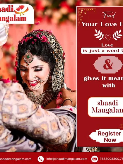 Love is just a word until someone gives it meaning. We help you find that special someone who will give meaning to your life.