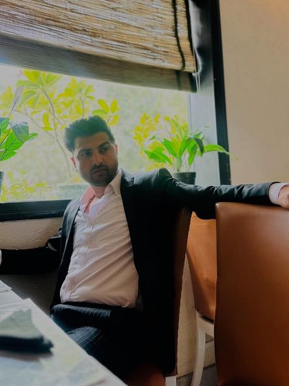 A candid shot during a meeting. My focus is always on the details of the case and the needs of my client.