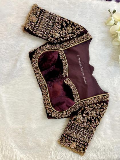 Anthariya by Nidhi Gowda - Custom Bridal & Occasion Wear Custom Blouse Showcase photo 4