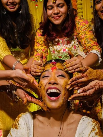 Vibrant Haldi & Mehndi Fun photo 18
