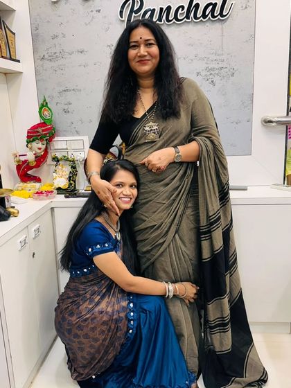 A moment of respect and gratitude for my teacher. Learning from Jayshree Panchal ma'am has been an honor and a transformative experience in my journey as an artist.