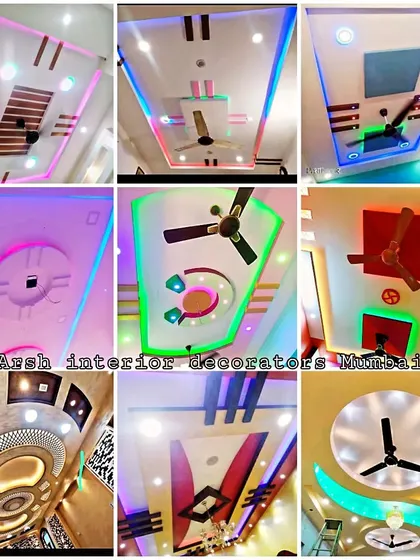 Stunning false ceiling designs for any home, featuring creative ways to incorporate fans and use vibrant colors.