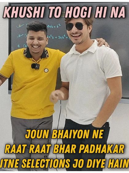 This is the happiness we feel when our students get selected. Their success is our success, earned through countless nights of hard work together.