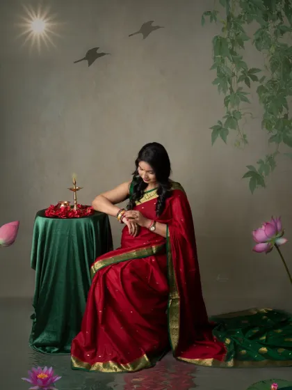 Abhinandan Photography - Maternity Photography Timeless Saree Portraits photo 13