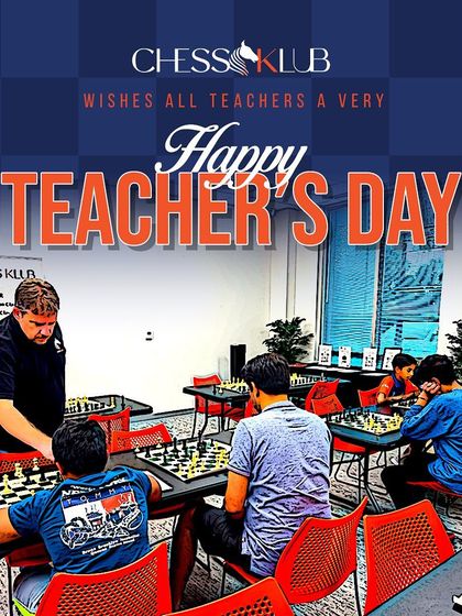 A tribute to our dedicated coaches on Teacher's Day. Our mentors are the backbone of ChessKlub, guiding students in the art of strategy and critical thinking, both in our physical centers and through online chess classes.