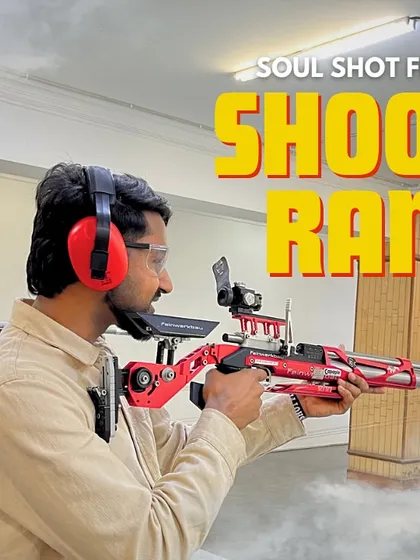 Whether you prefer the precision of an air rifle or the classic feel of an air pistol, we have the right equipment and setup for you to enjoy.