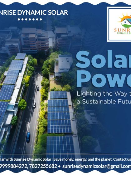 A duplicate of image 3, this graphic emphasizes how solar power is lighting the way to a sustainable future for entire city blocks, not just single homes.