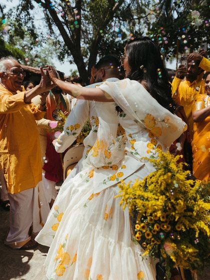 The Tales of Tradition - Wedding Planning & Design Sun-Kissed Haldi Ceremonies photo 20