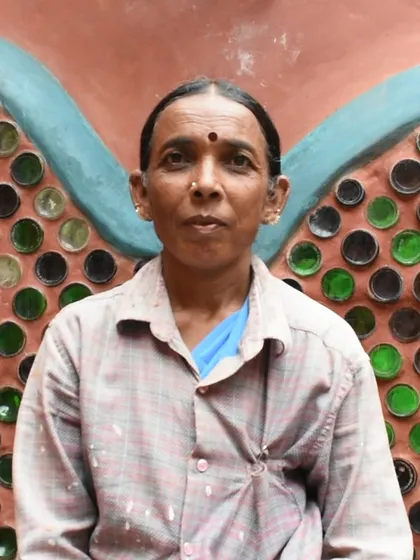Introducing Nagina, a woman mason at Project Cheerville. With careful hands and watchful eyes, she builds with a patience and wisdom that is truly inspiring.