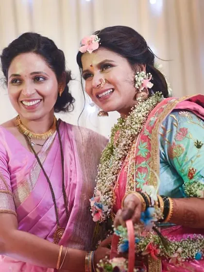 This is what makes it all worthwhile. Sharing a happy moment with a bride on her special day. Seeing the joy that our handcrafted floral creations bring is the biggest reward for me and my team.