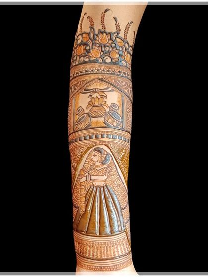 Your Story in Henna: Custom Portraits & Scenes photo 24