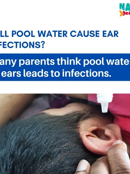 Will pool water cause ear infections? This is a common concern. While "swimmer's ear" can happen if water is trapped, it's easily preventable. The real cause of most ear infections is internal, like from a cold.