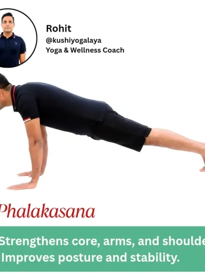 Rohit N - Yoga for Fitness and Wellness Build Functional Strength & Manage Weight photo 16