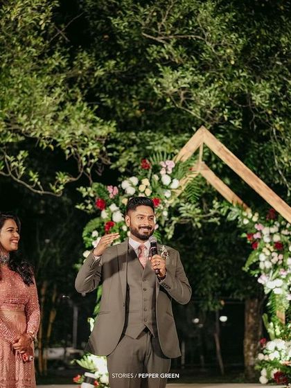 Richard giving a heartfelt speech to Ameera during their reception. Capturing the emotional speeches is a key part of documenting the full story of your day.
