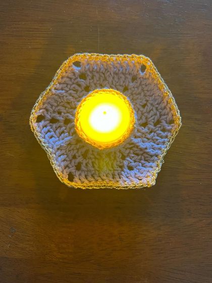 Busy Needles by Utpala Viswanath - Custom Crochet Home Decor Diwali Glow: Handcrafted Lights photo 4