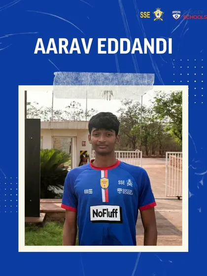 We congratulate Aarav Eddandi on his selection for trials at the Bengaluru FC residential campus at the Inspire Institute of Sport, Bellary. This is a key step in our player pathway model.