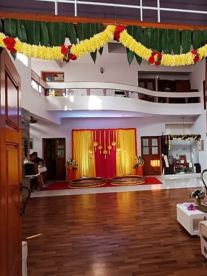 Happyvise - Ceremonial & Event Decoration Vibrant Haldi Ceremony Decor photo 3