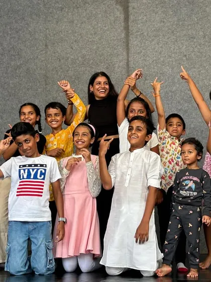 My wonderful and energetic kids' batch. Their enthusiasm is infectious, and it's amazing to see them grow as dancers and confident individuals in every class.